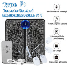 Load image into Gallery viewer, Electric EMS Foot Massager Pad Relief Pain Relax Feet Acupoints Massage Mat Shock Muscle Stimulation Improve Blood Circulation
